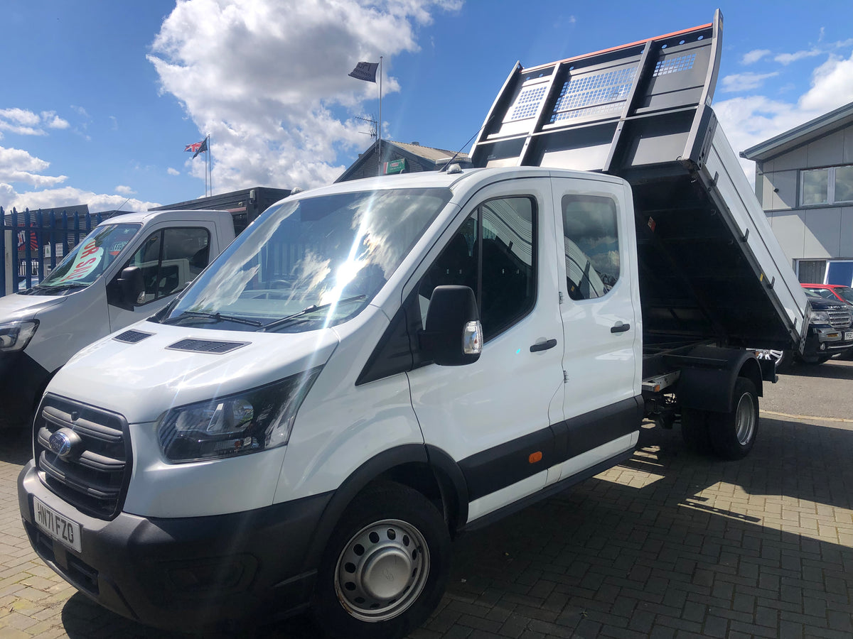 CHOICE OF FORD TRANSIT SINGLE & DOUBLE CAB TIPPER’S