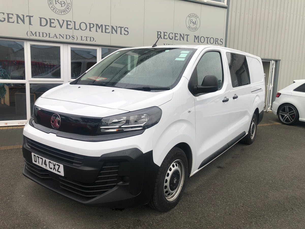 2024/24 VAUXHALL VIVARO XL 6 SEAT CREW VAN