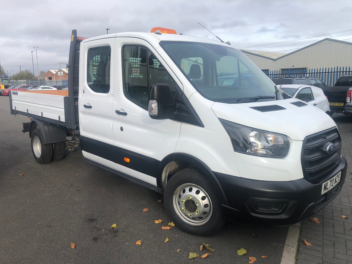 FORD TRANSIT CREW CAB TIPPER