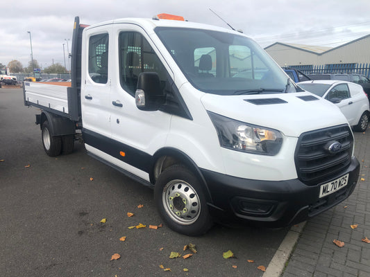 FORD TRANSIT CREW CAB TIPPER