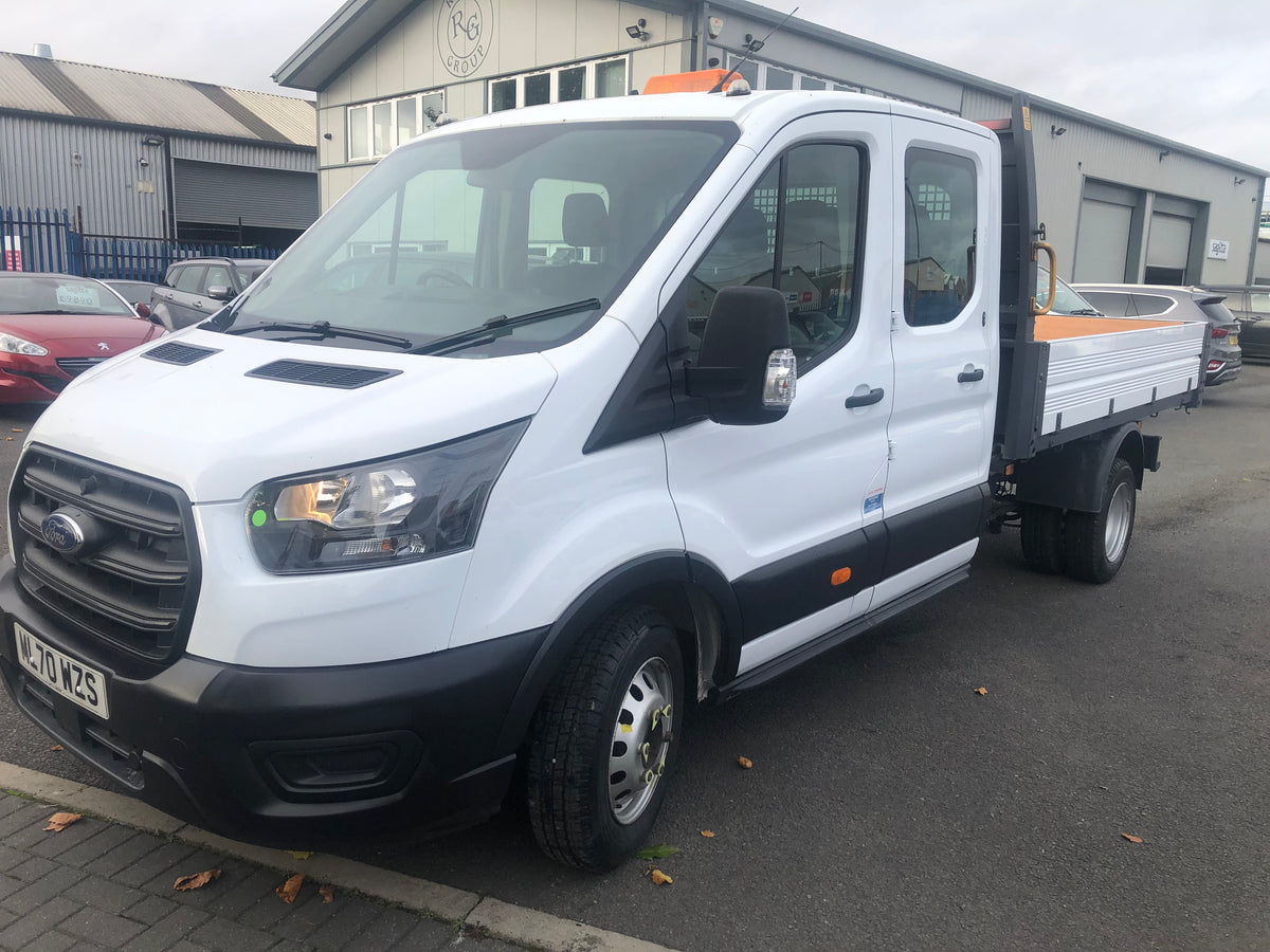 FORD TRANSIT CREW CAB TIPPER